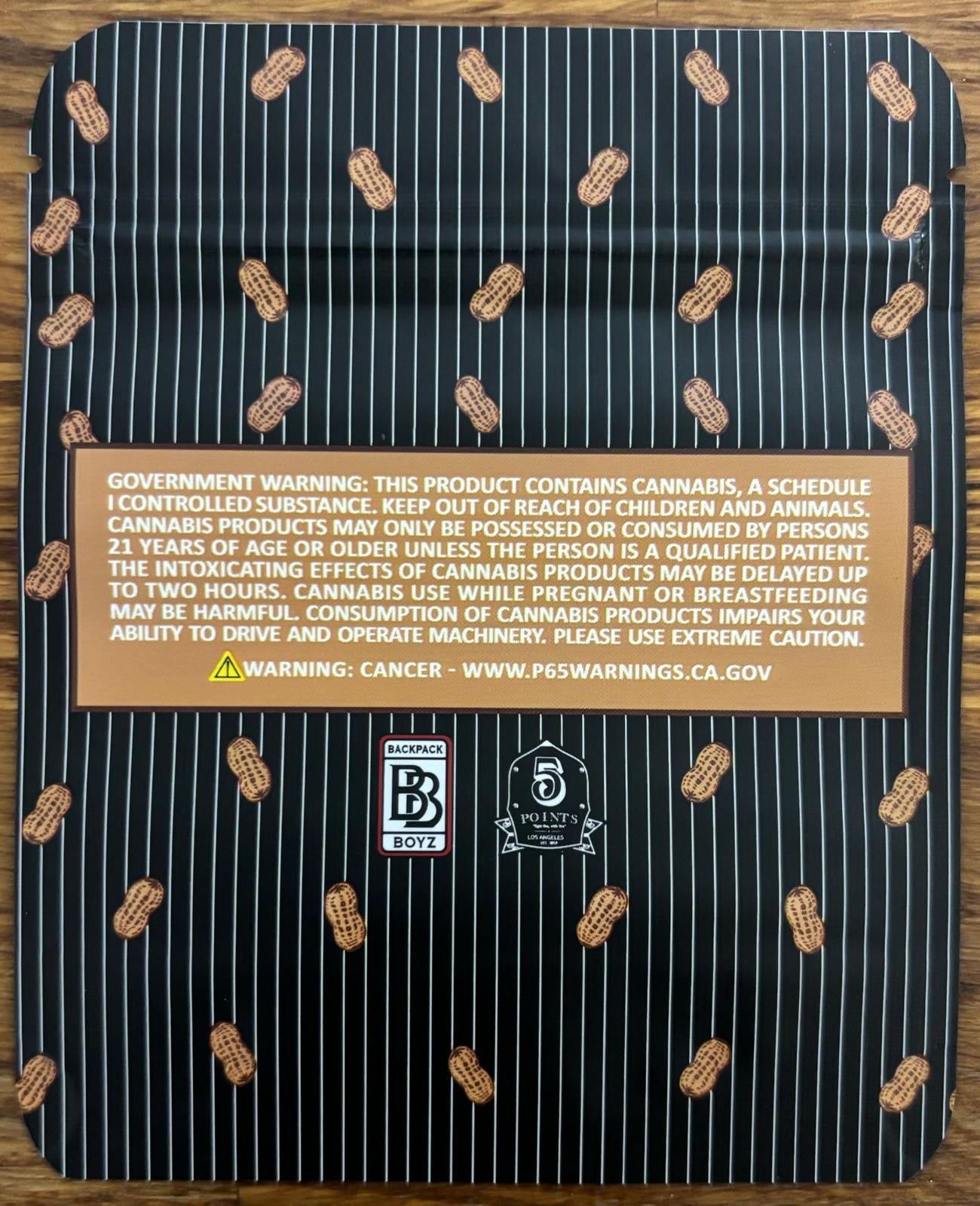 Peanut Butter Gelato 3.5g Mylar bag
