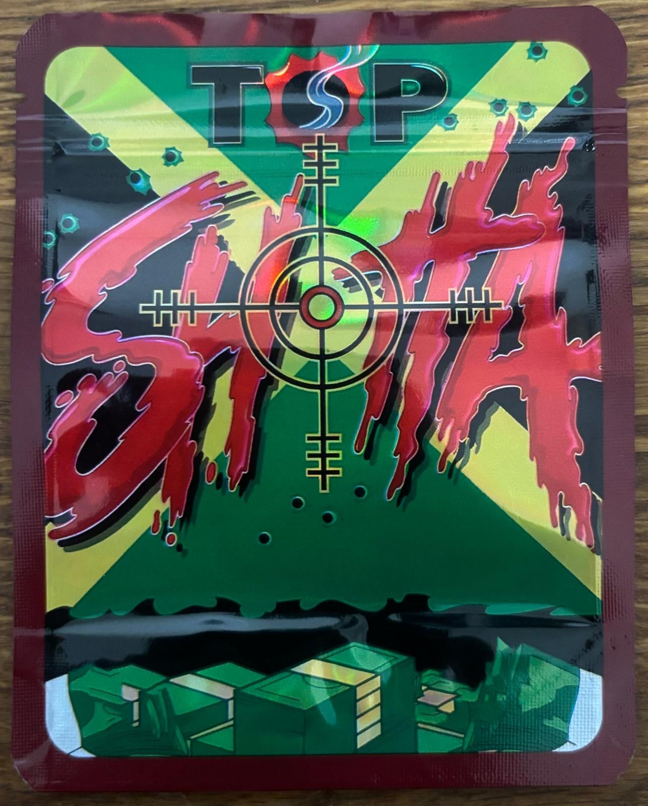 Top Shotta 3.5g Mylar bag