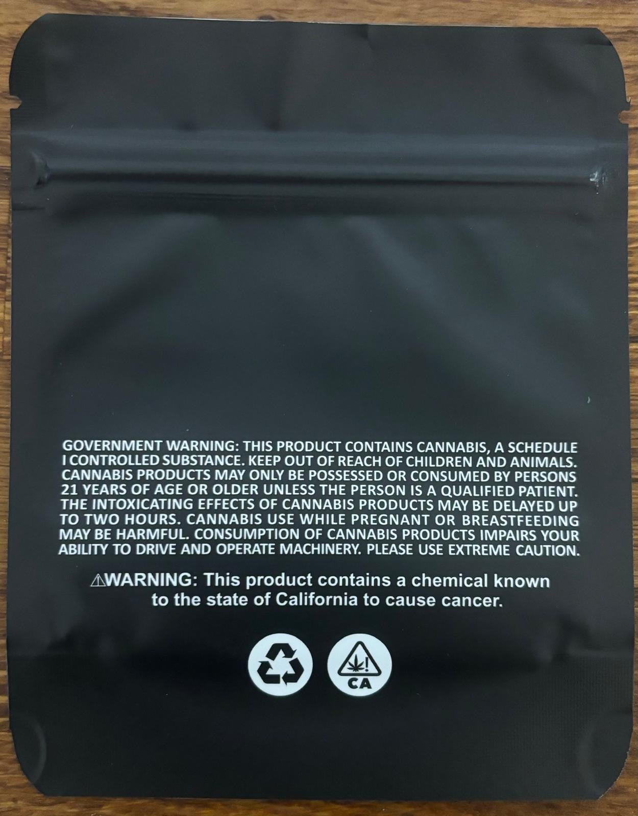 Strawberry Gelato Mylar bag