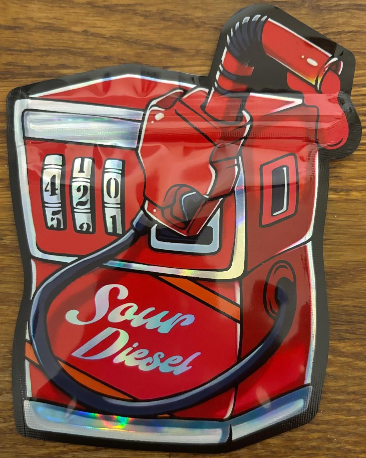 Sour Diesel Mylar bag