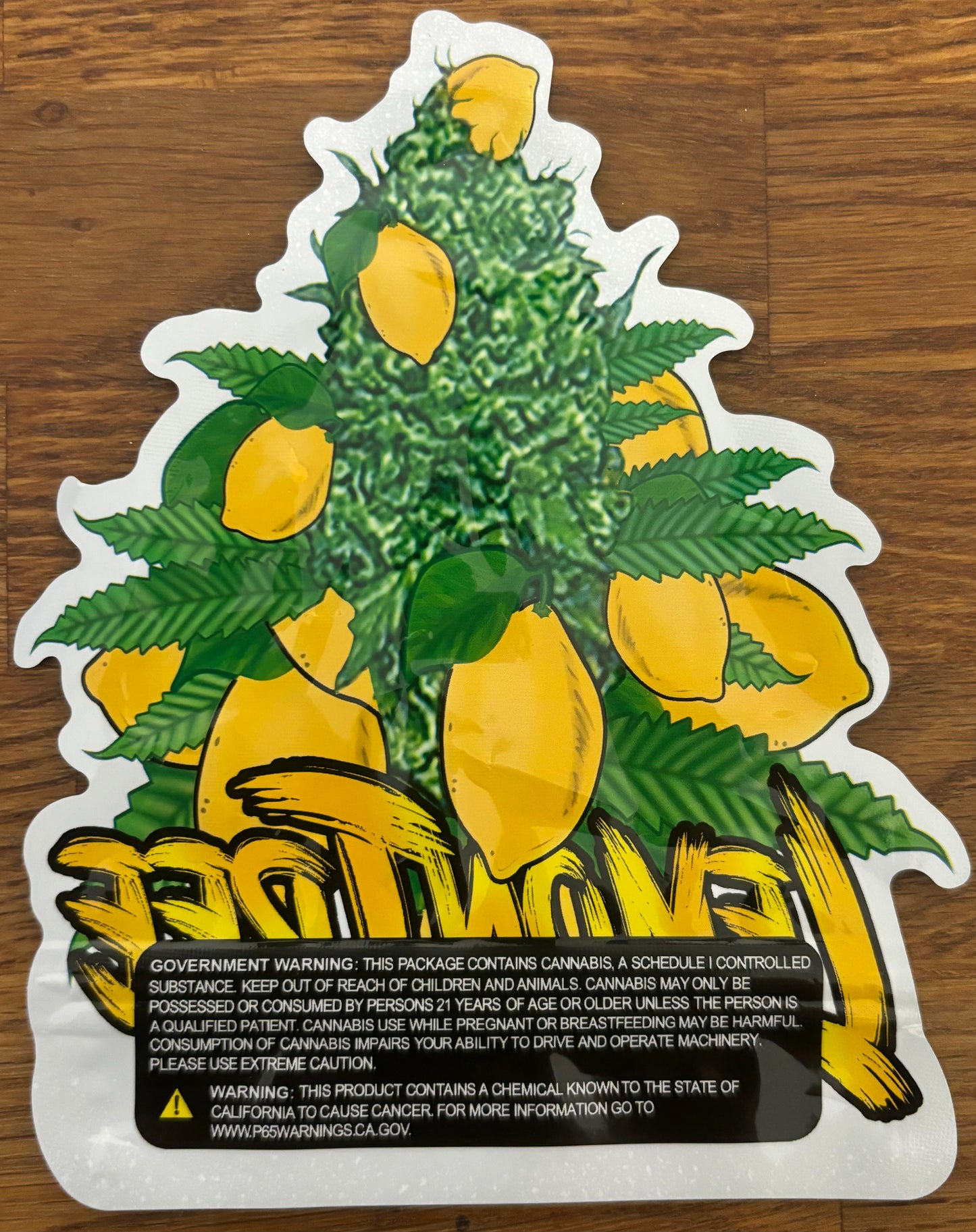 Lemon tree 3.5g Mylar bag