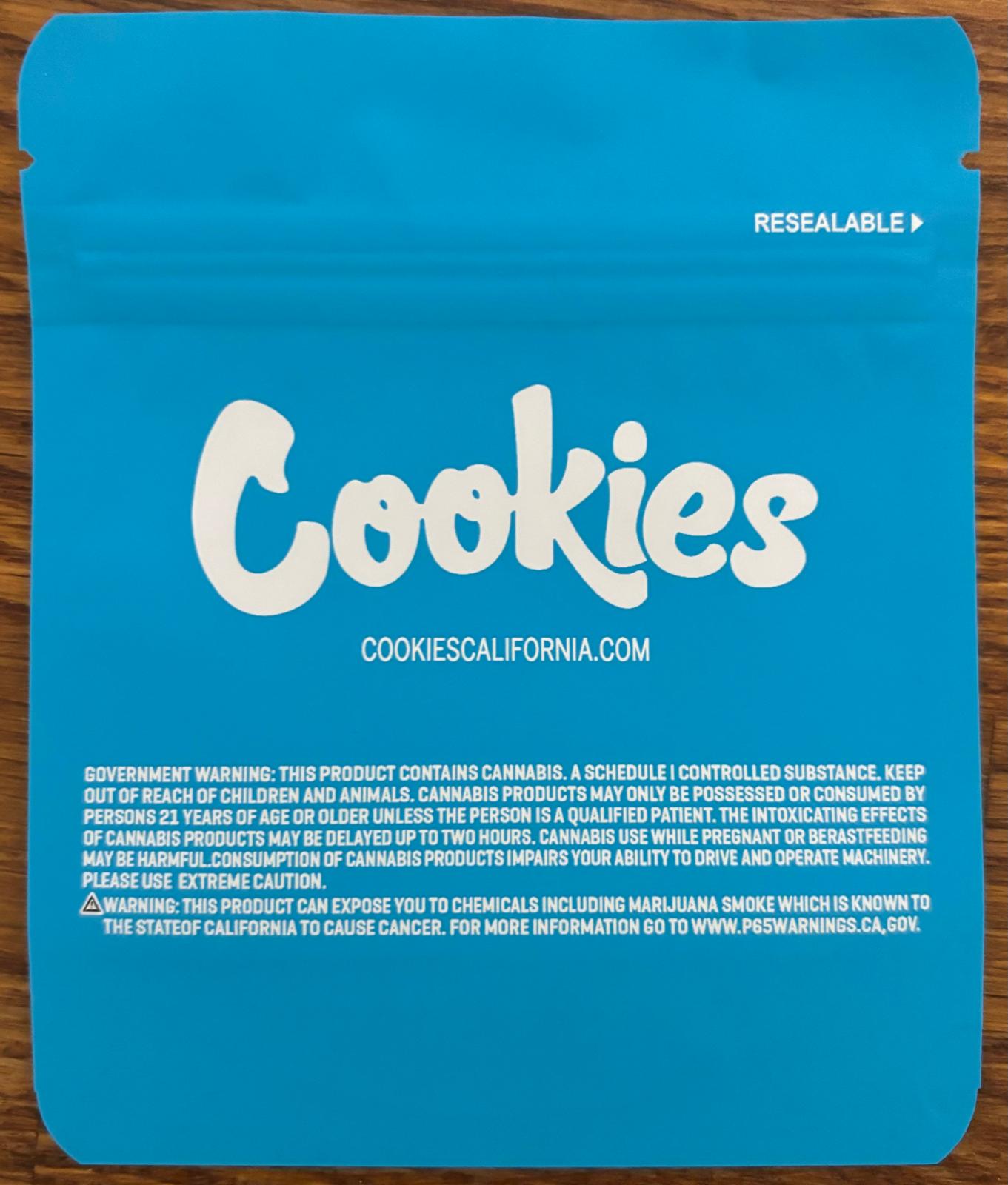 Cookies 3.5g Mylar bag