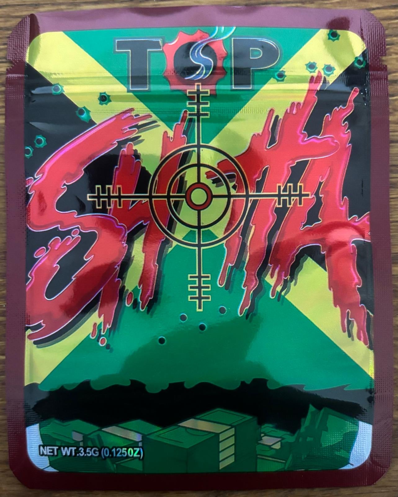 Top Shotta 3.5g Mylar bag