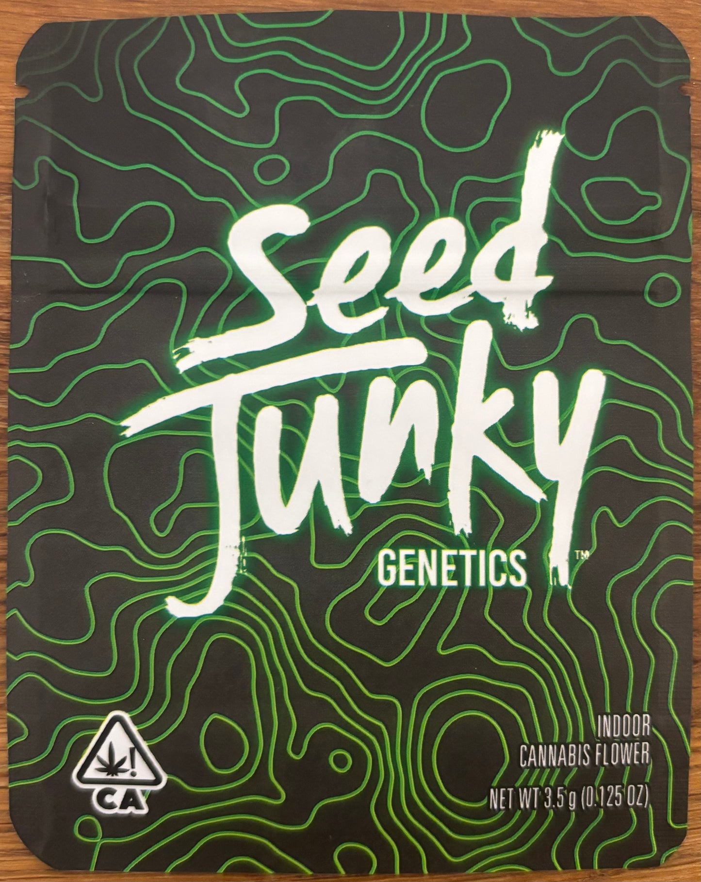 Seed junky 3.5g Mylar bag