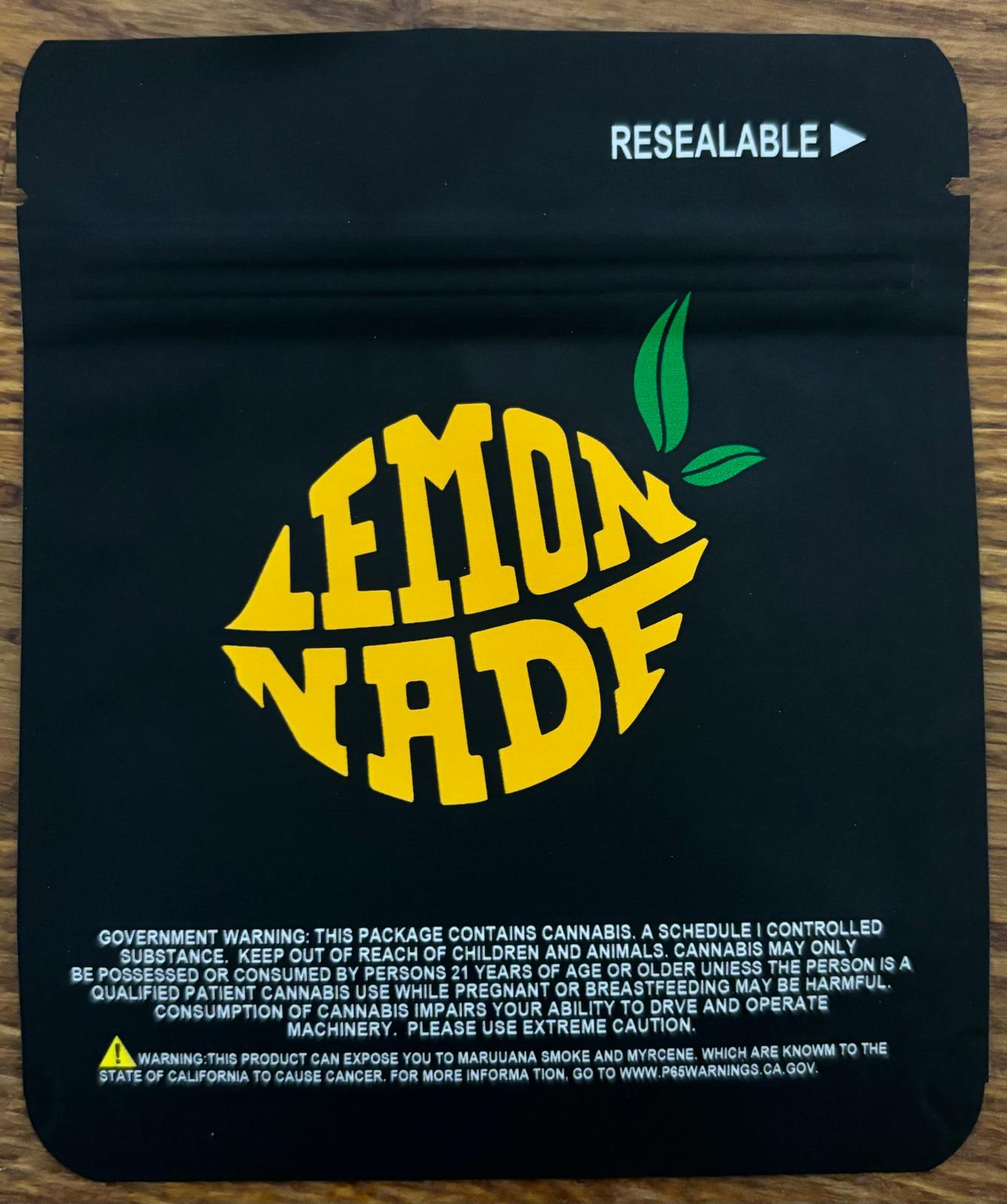 Lemonade 3.5g Mylar bag