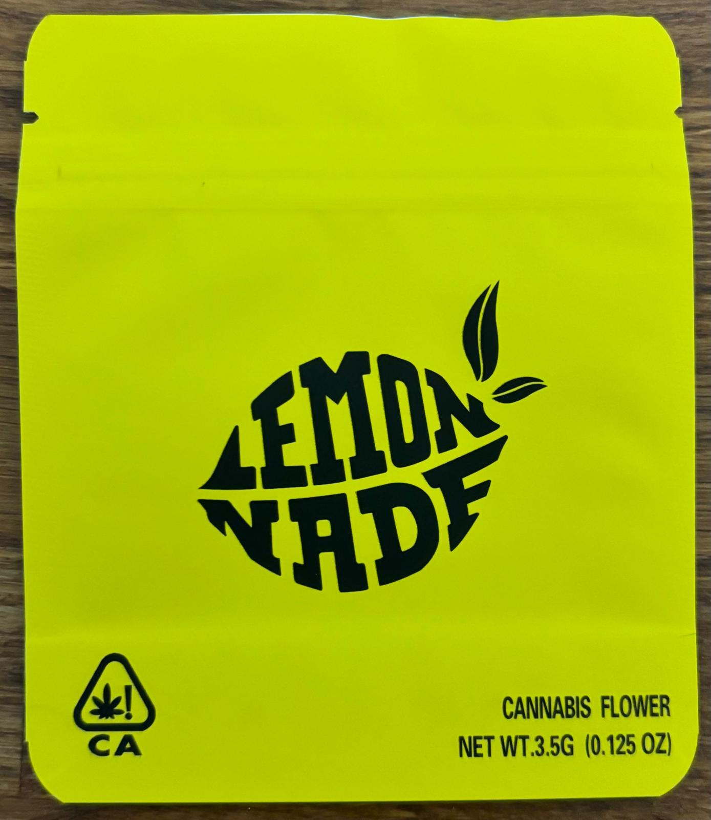 Lemonade 3.5g Mylar bag