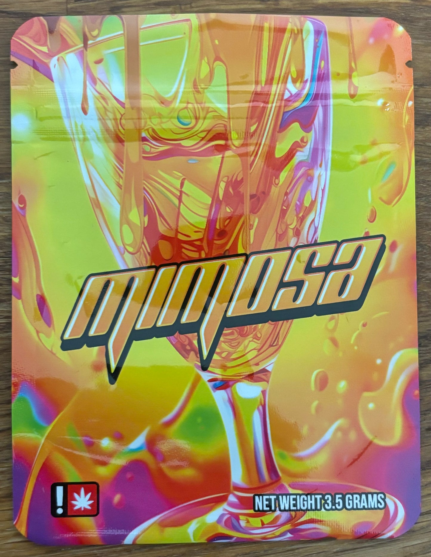 Mimosa 3.5g Mylar bag