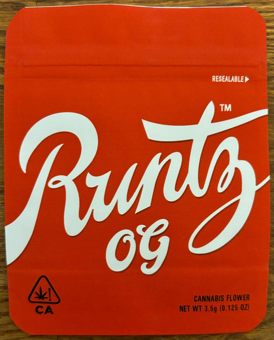 Runtz OG 3.5g Mylar bag