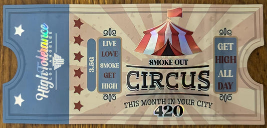 Circus Ticket 3.5g Mylar bag
