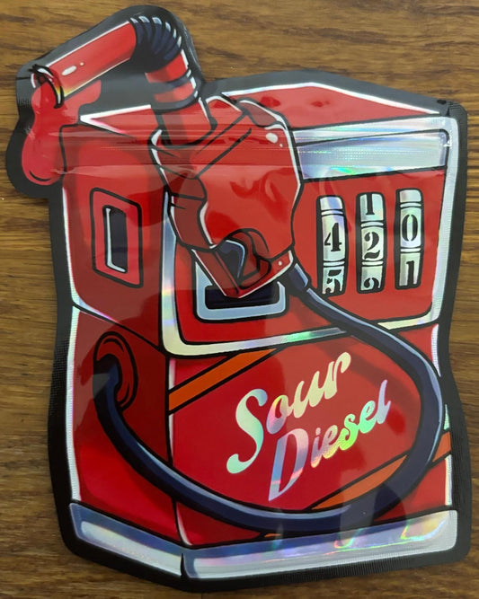 Sour Diesel Mylar bag
