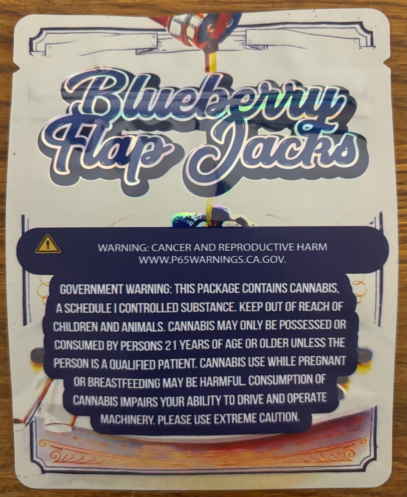 Blueberry Flap Jacks 3.5g Mylar bag