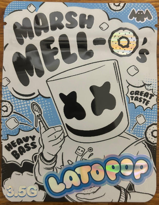 Marsh Mell-o’s 3.5g Mylar bag