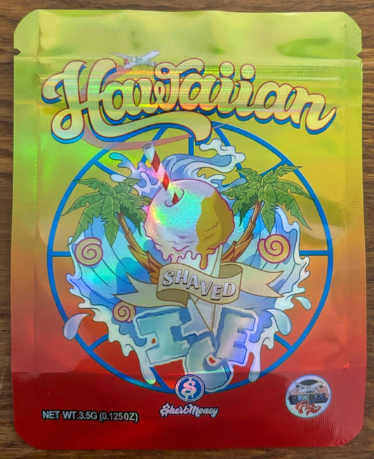Hawaiian 3.5g Mylar bag