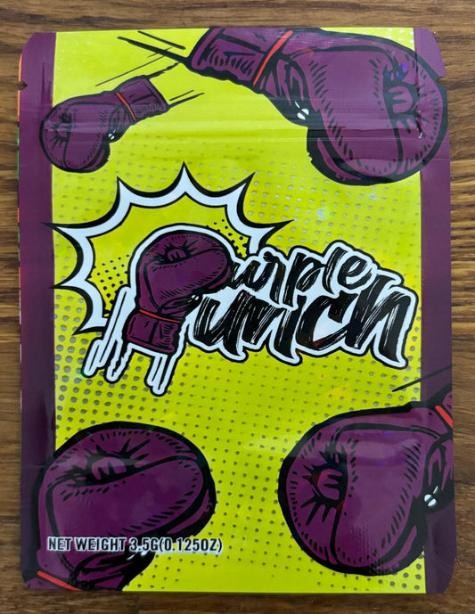 Purple Punch 3.5g Mylar bag