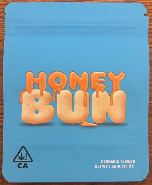 Honey Bun 3.5g Mylar bag