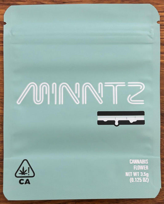 Minntz 3.5g Mylar bag