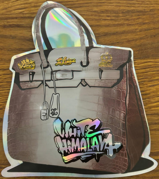 White Himalaya Mylar bag