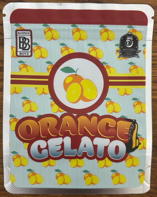 Orange Gelato Mylar Bag