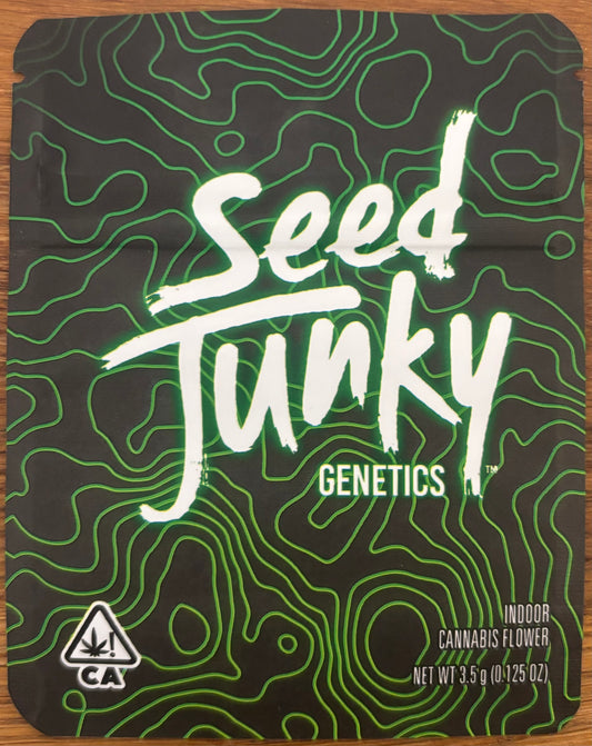 Seed junky 3.5g Mylar bag