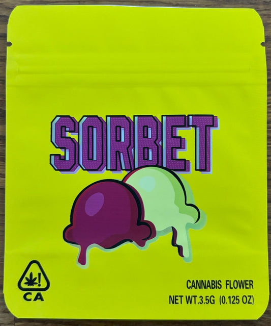 Sorbet 3.5g Mylar bag