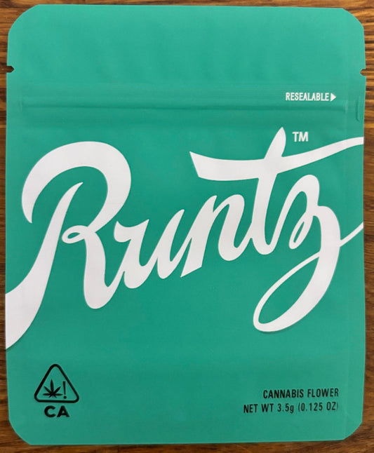 Runtz 3.5g Mylar bag