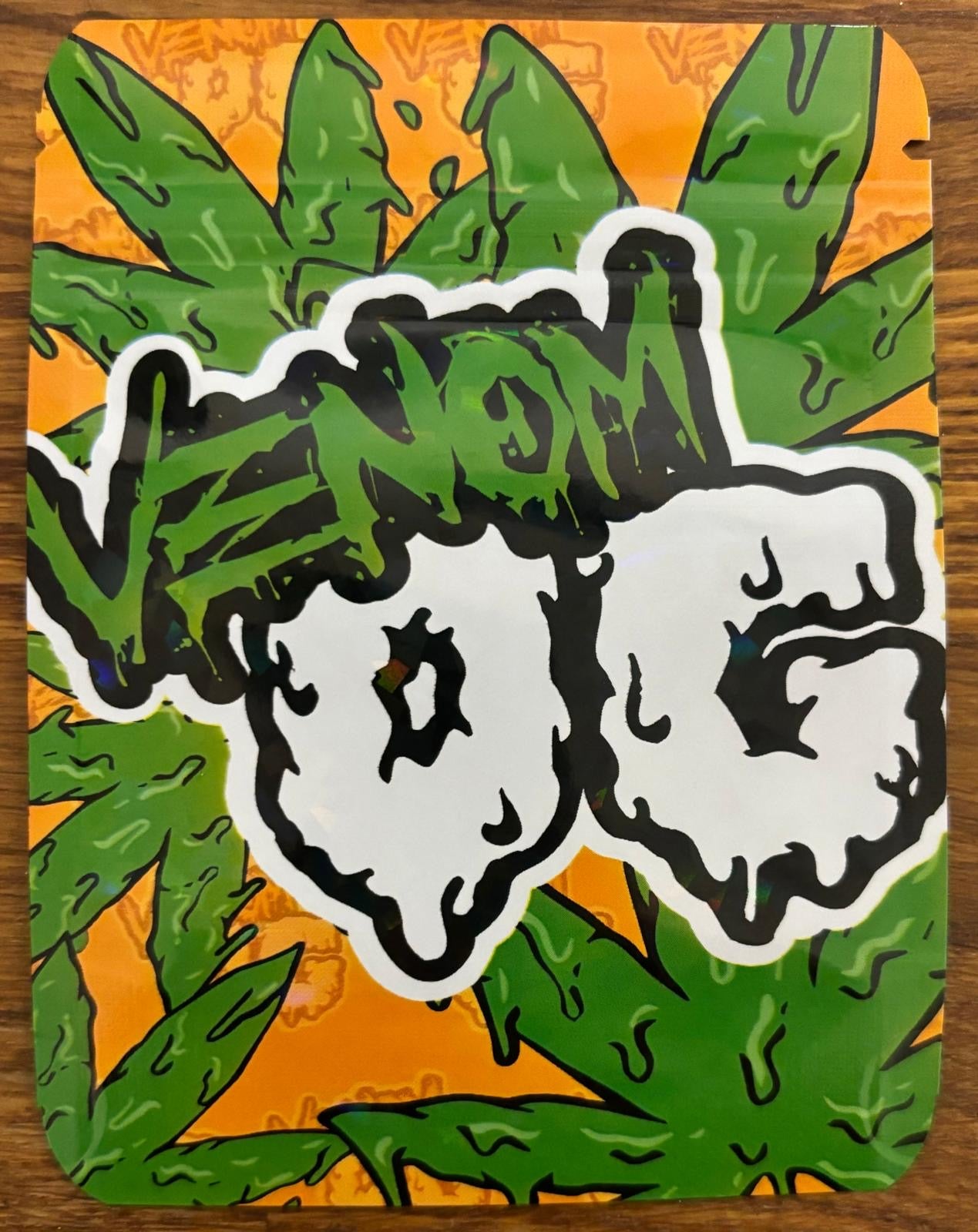 Venom OG 3.5g Mylar bag