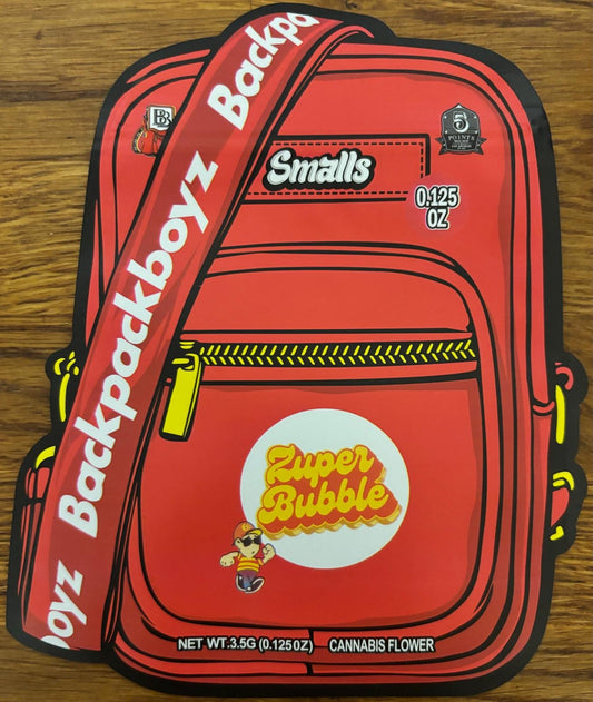 Zuper Bubble 3.5g Mylar bag