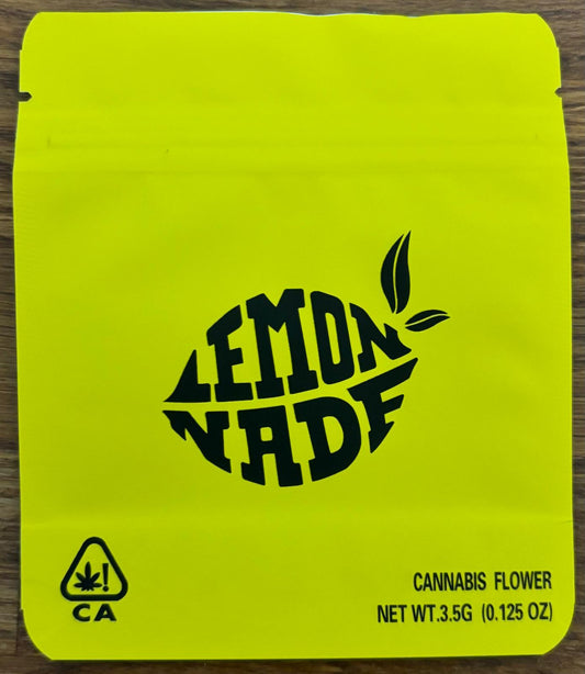 Lemonade 3.5g Mylar bag
