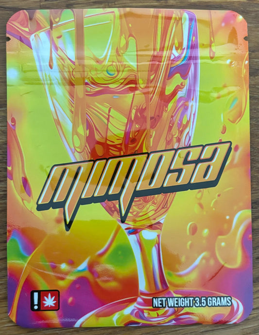 Mimosa 3.5g Mylar bag